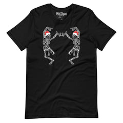 Dancing Christmas Skeletons t-shirt
