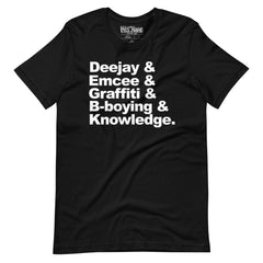 5 Elements of Hip Hop T-Shirt