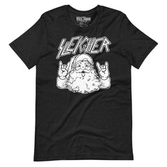 Devil Hand Horns Sleigher Santa t-shirt