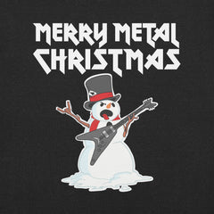 Metal Christmas Snowman t-shirt