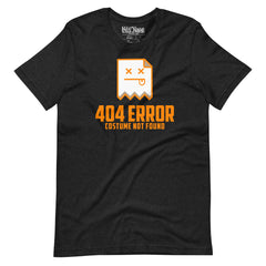 Costume Not Found Error 404 t-shirt