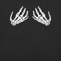Skeleton Hands Boob T-Shirt