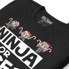 Christmas Ninja or Nice t-shirt