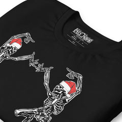 Dancing Christmas Skeletons t-shirt