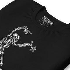 Left Dancing Skeleton Halloween T-Shirt