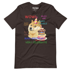 Birthday Doge Meme t-shirt