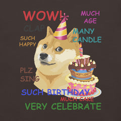 Birthday Doge Meme t-shirt