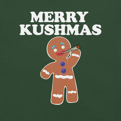 Merry Kushmas Gingerbread Man t-shirt