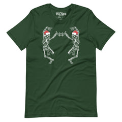 Dancing Christmas Skeletons T-Shirt