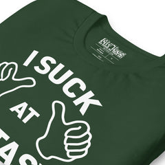 I Suck At Fantasy Football t-shirt