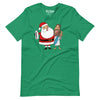 Christmas Santa and Jesus t-shirt