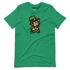 Super Pixalated Leprechaun funny St Patrick's Day T-Shirt