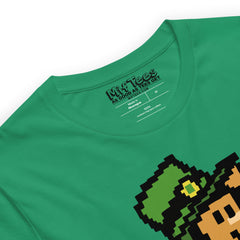 Super Pixalated Leprechaun funny St Patrick's Day T-Shirt