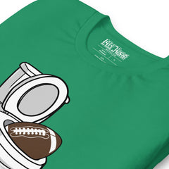 Football in the toilet funny Fantasy Football t-shirt