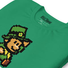 Super Pixalated Leprechaun funny St Patrick's Day T-Shirt