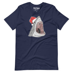 Shark with Santa Hat t-shirt