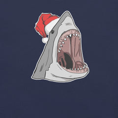 Shark with Santa Hat t-shirt