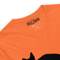 Lurking Black Cat t-shirt