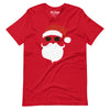 Hipster Santa with sunglasses t-shirt