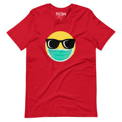 Quarantine facemask emoji t-shirt