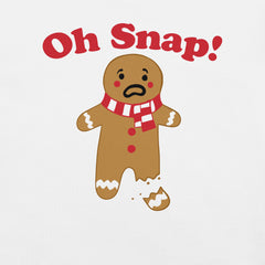 Oh Snap Gingerbread Man t-shirt