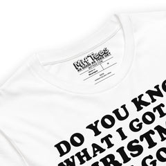 I got fat for Christmas t-shirt