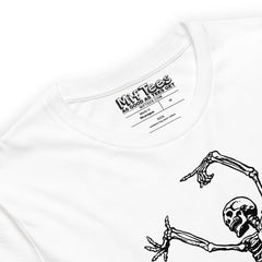 Right Dancing Skeleton Halloween T-Shirt