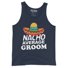 Nacho Average Groom Tank Top