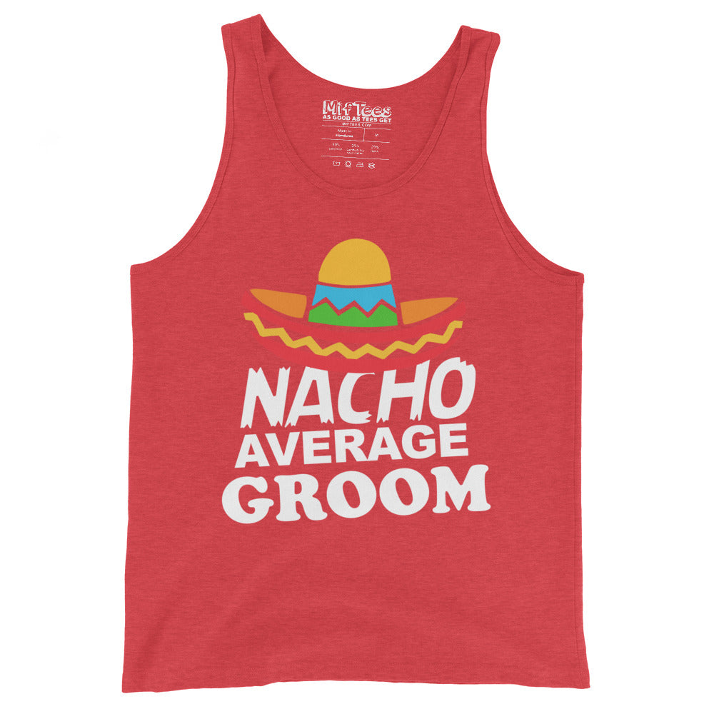 Nacho Average Groom Tank Top