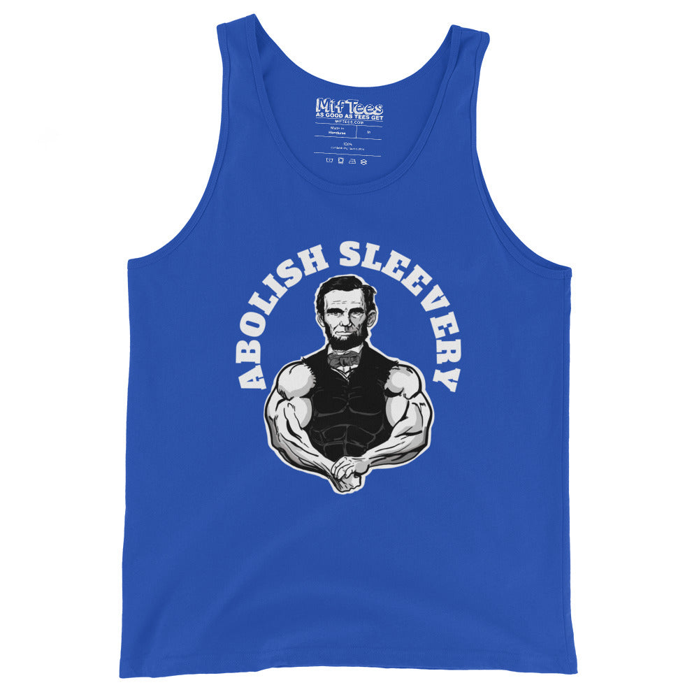 Abraham Lincoln Abolish Sleevery tank top