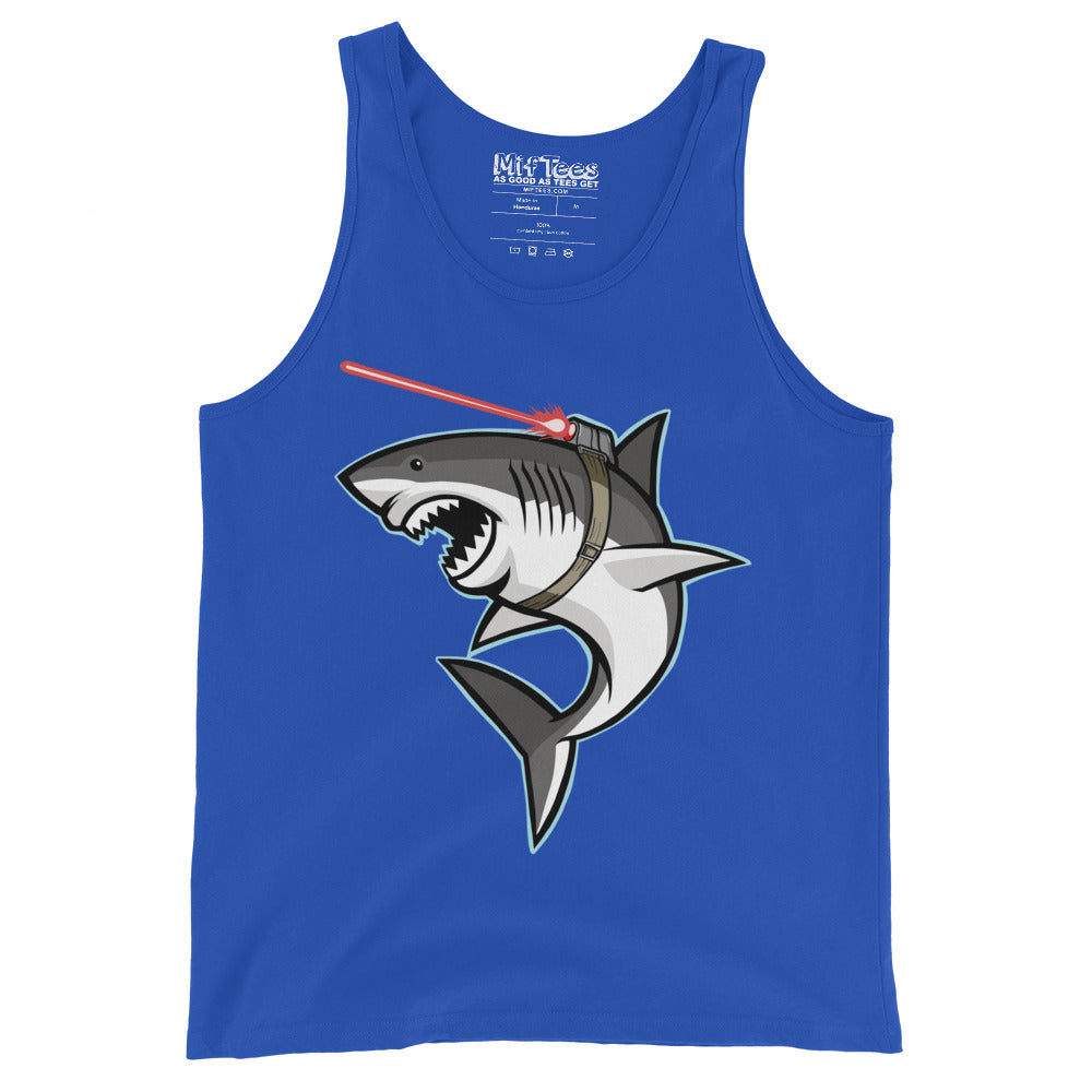 Shark with Laser Beam Tank Top