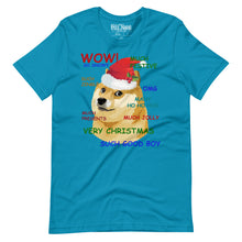 Load image into Gallery viewer, Christmas Doge Meme t-shirt
