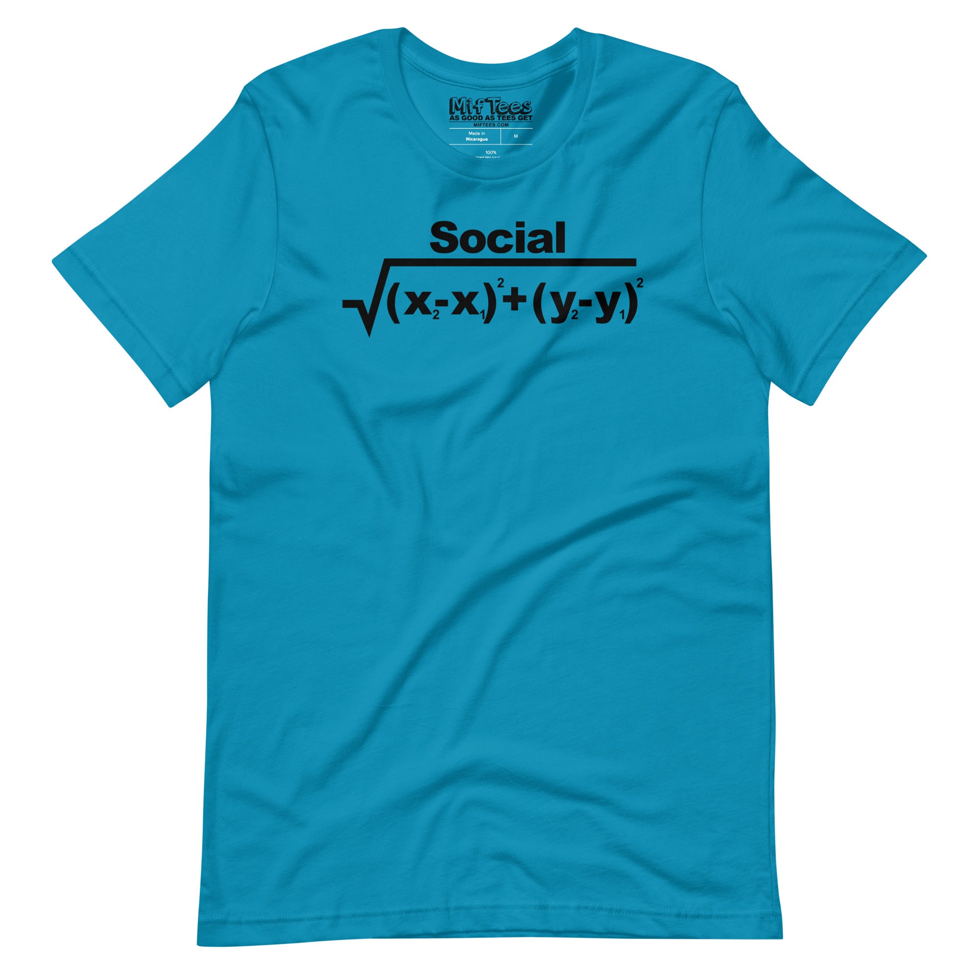 Social Distance funny Physics Social Distance T-Shirt