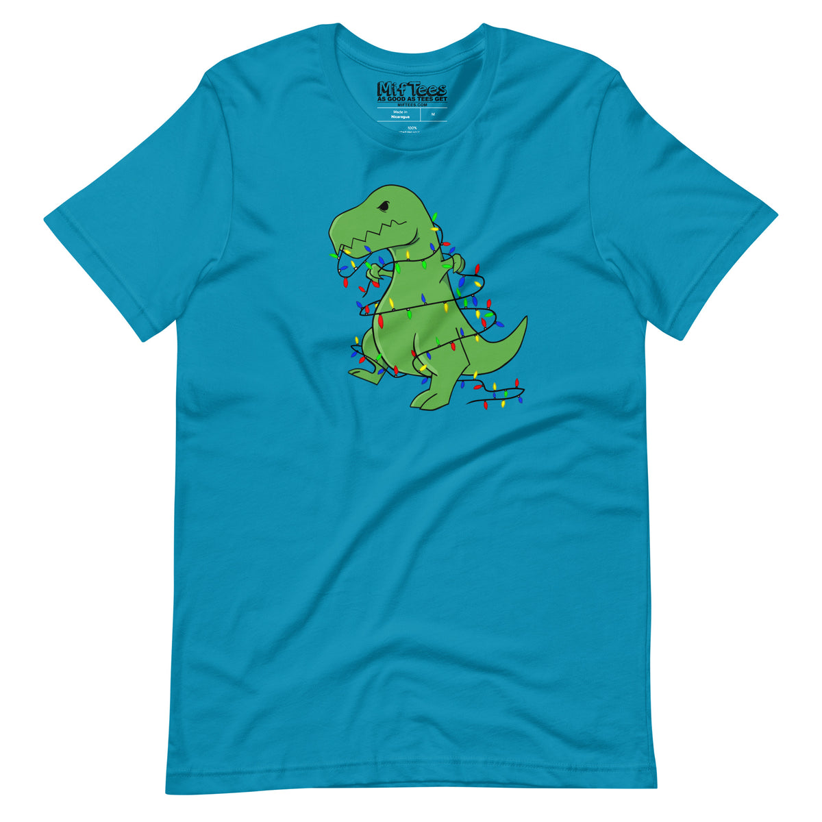 T-Rex hates Christmas Lights t-shirt