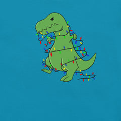 T-Rex hates Christmas Lights t-shirt