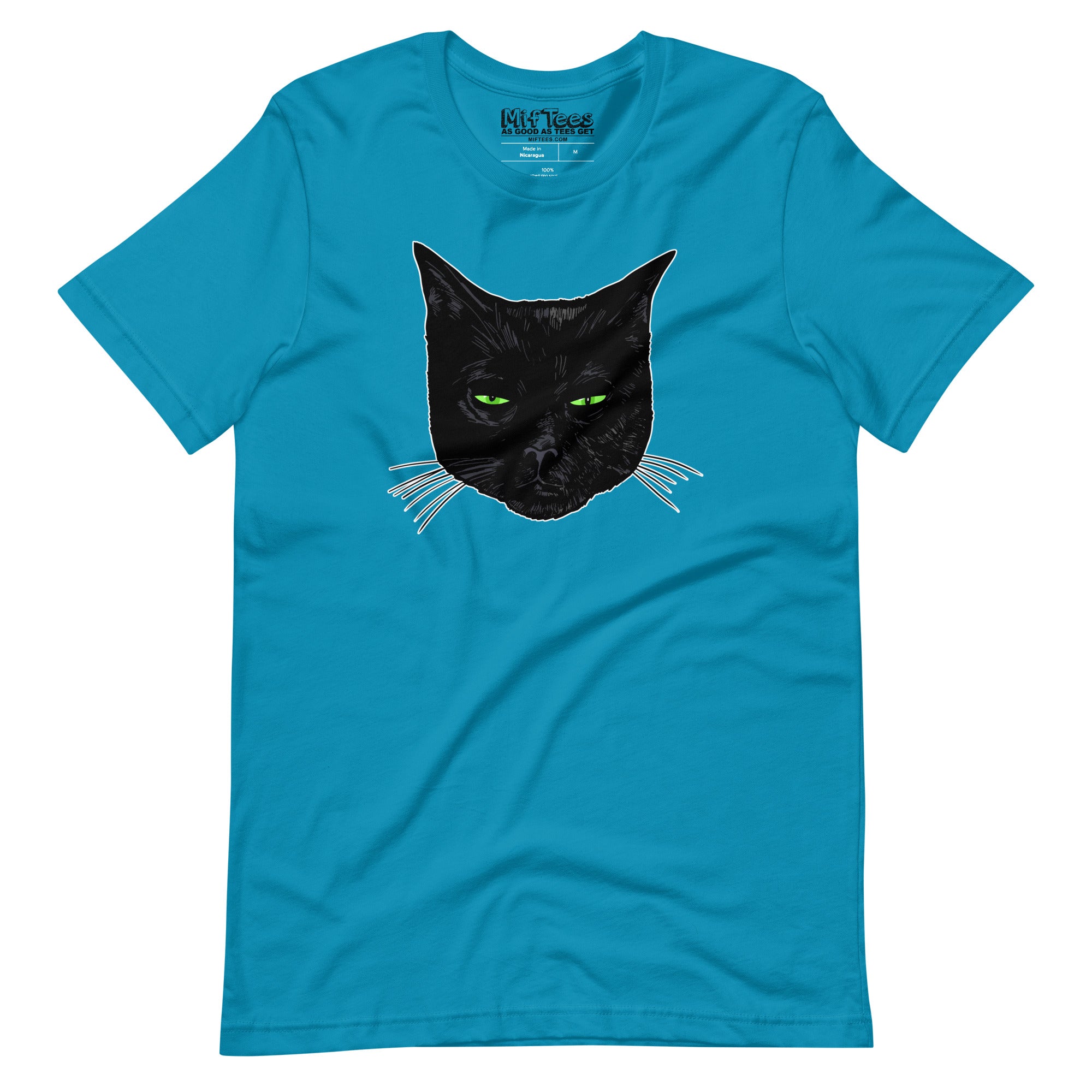 Suspicious Black Cat t-shirt