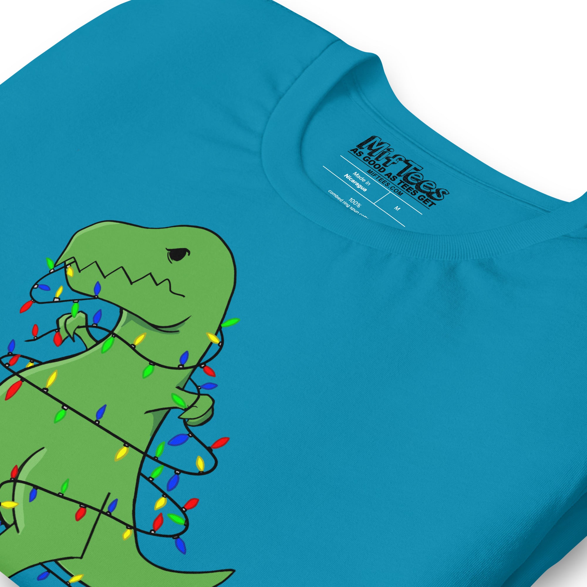 T-Rex hates Christmas Lights t-shirt