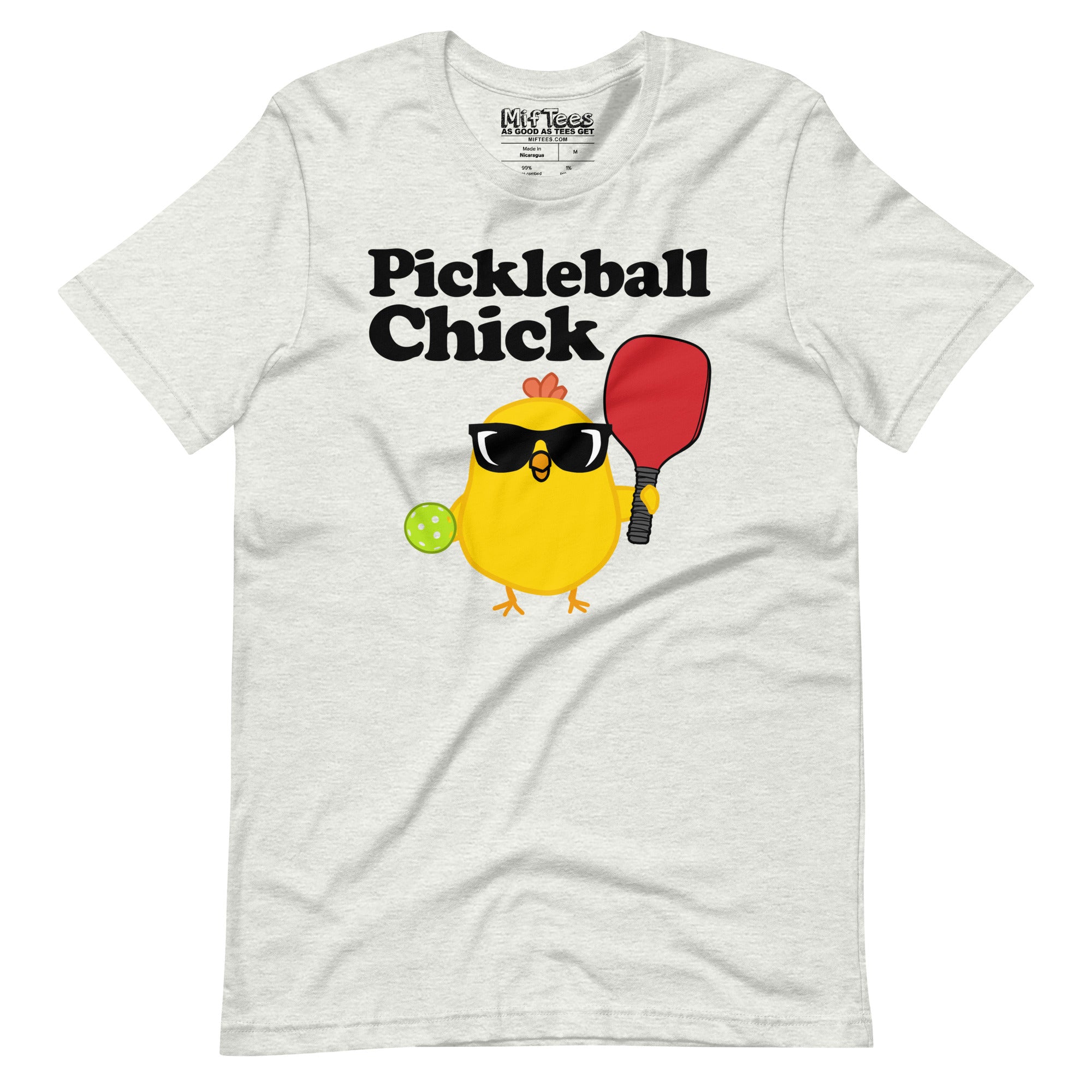 Pickleball Chick with Sunglasses t-shirt