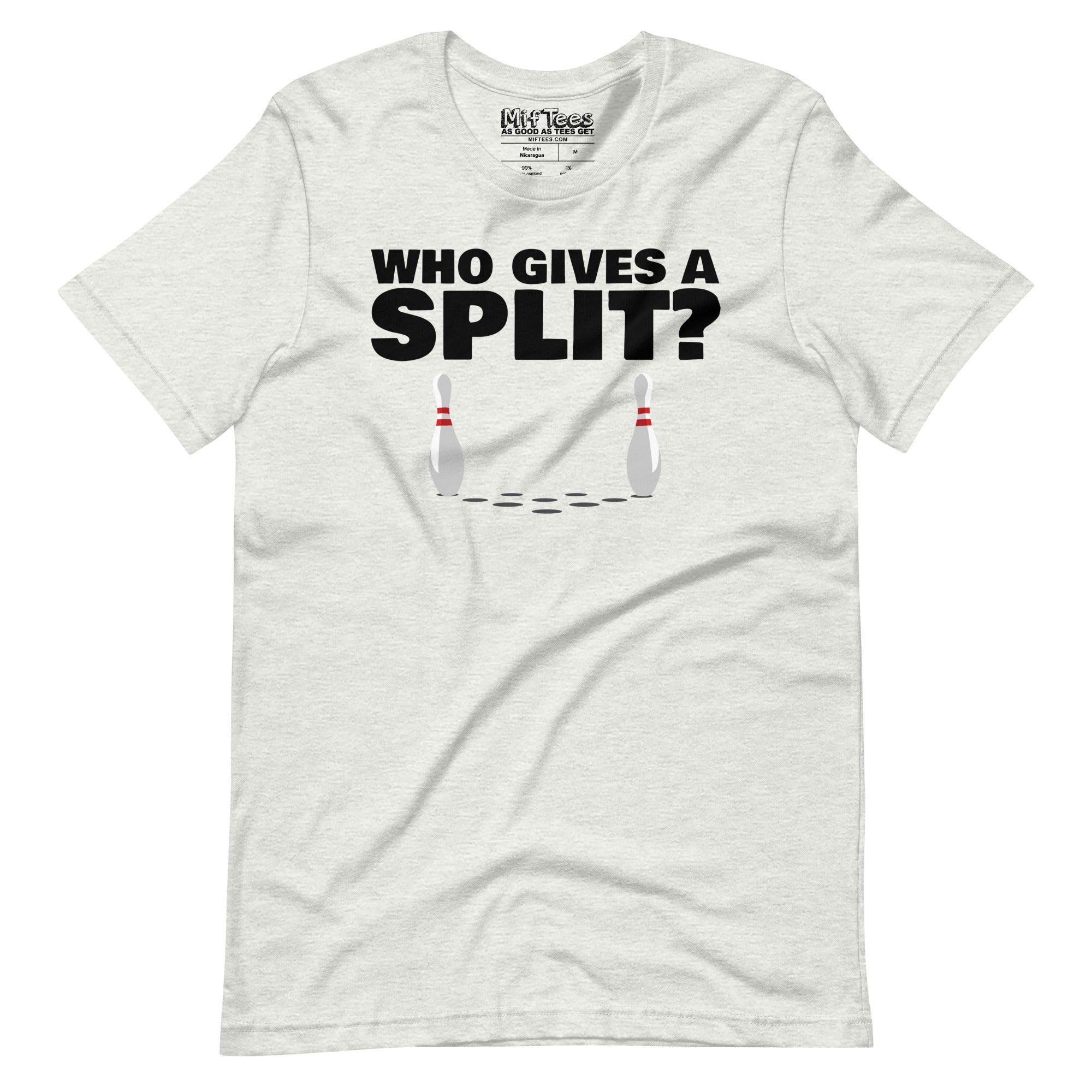 Bowling Who gives a Split t-shirt