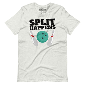 Bowling Split Happens t-shirt