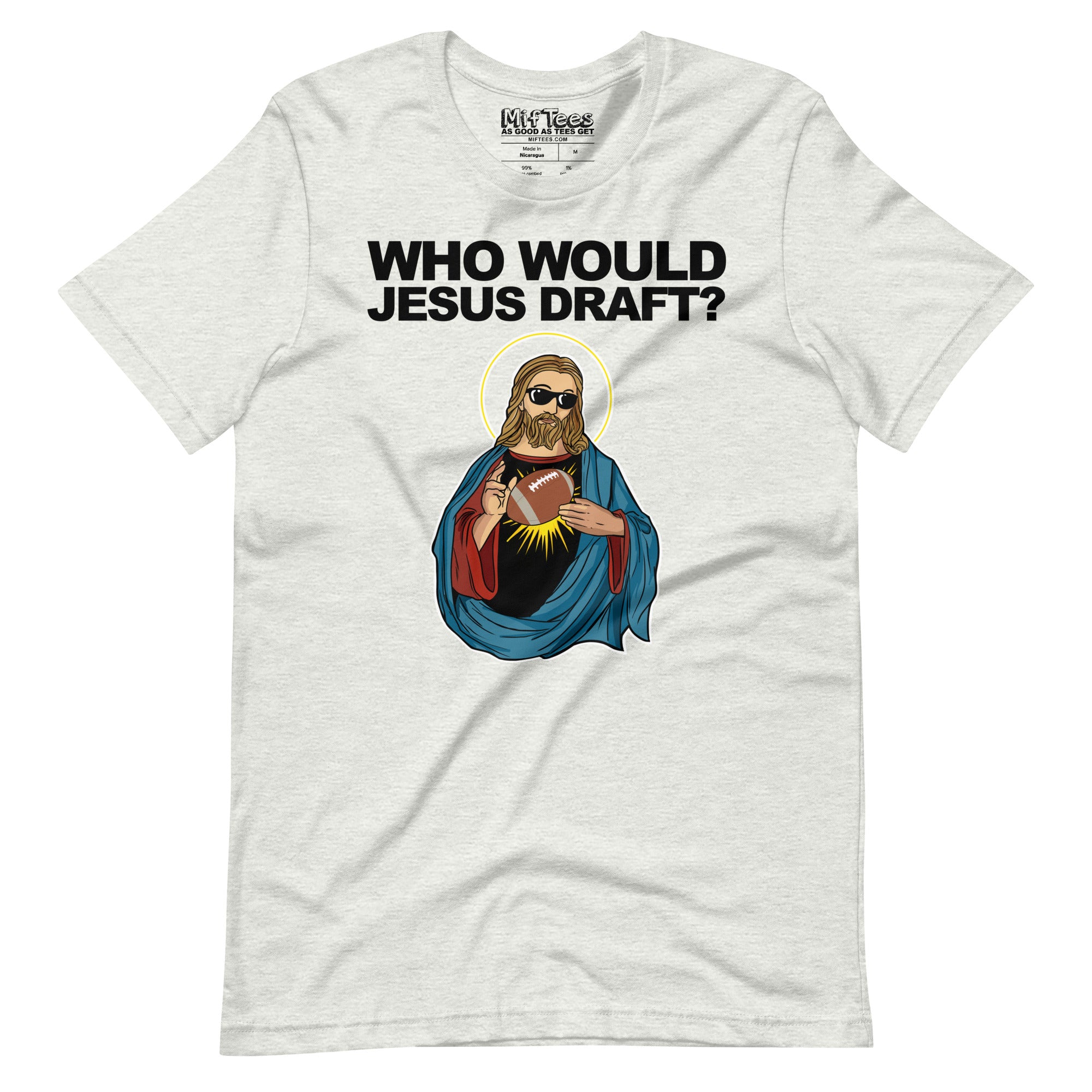 Fantasy Football Who Would Jesus Draft t-shirt