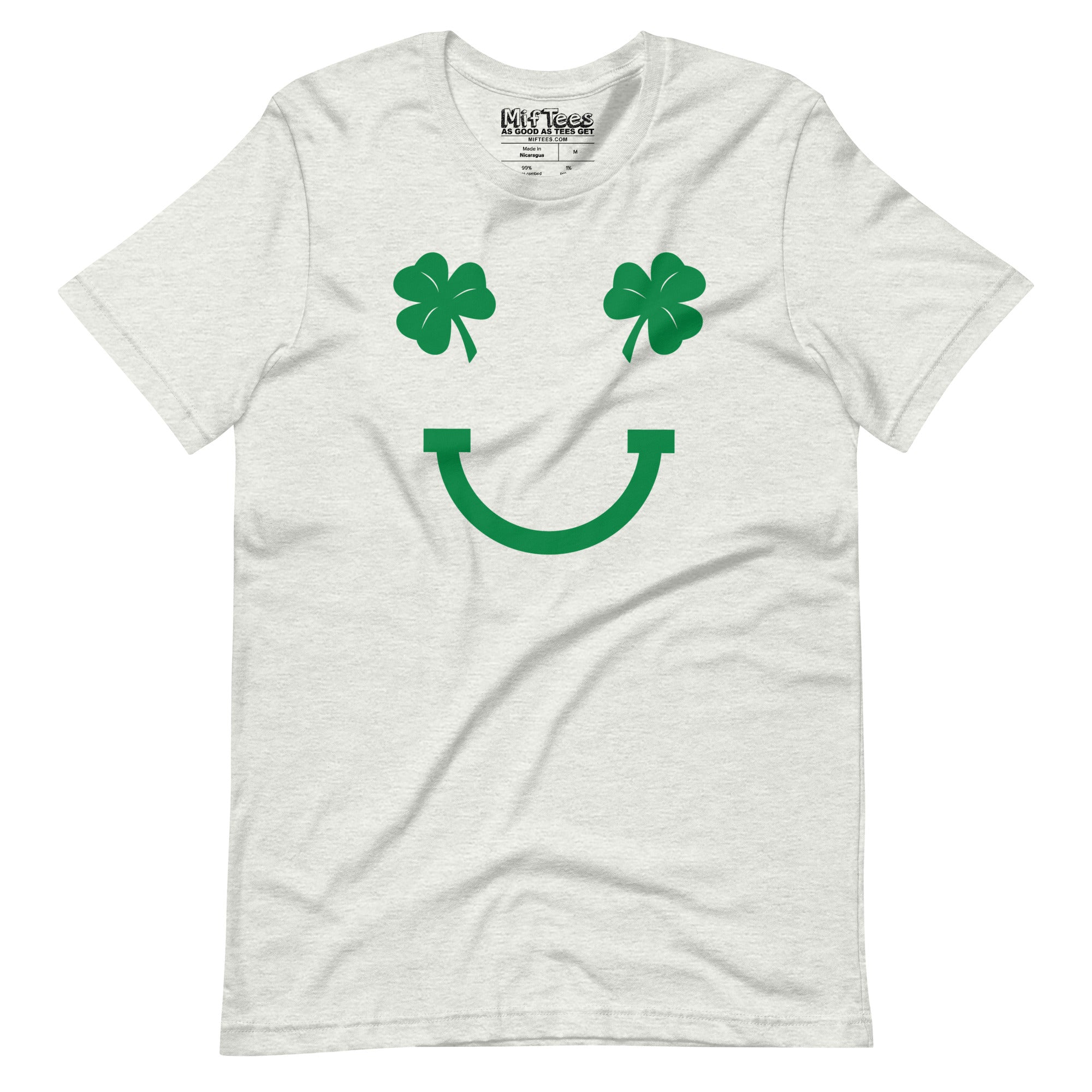 Shamrock Smile Emoji T-Shirt