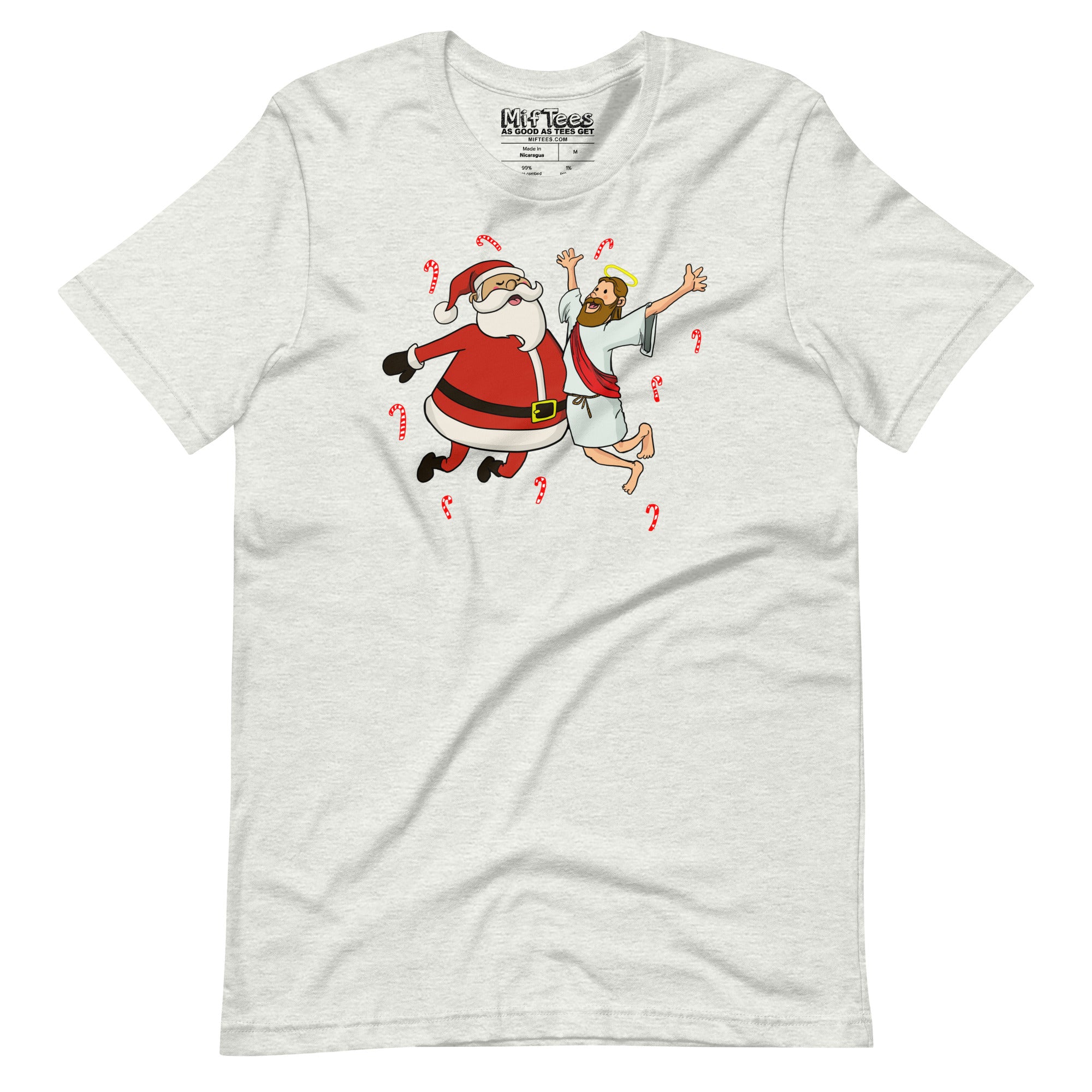 Jesus and Santa t-shirt