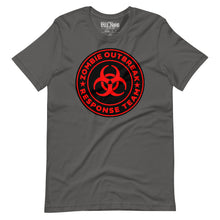 Load image into Gallery viewer, Zombie Outbreak Response Team t-shirt
