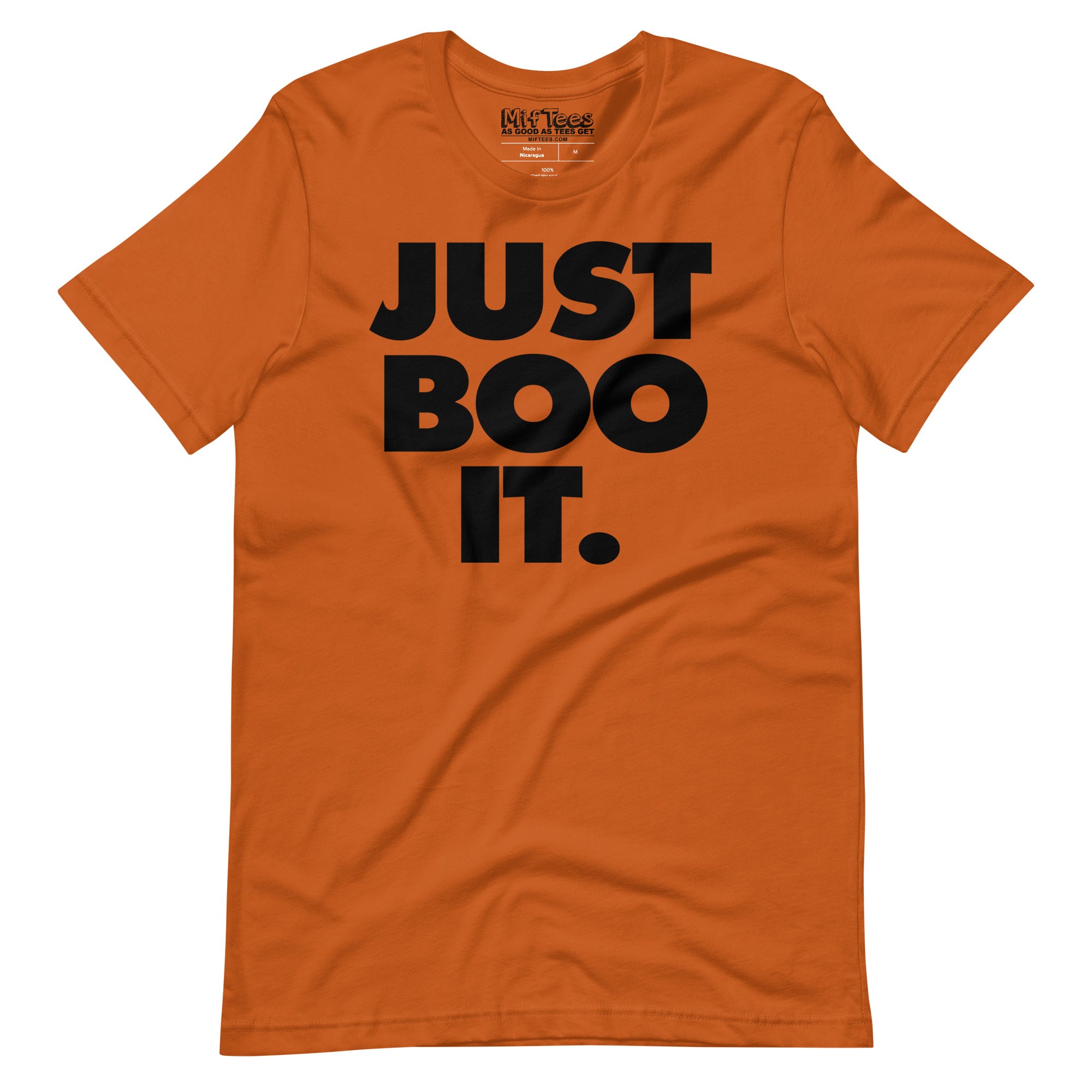 Just Boo It Funny Halloween T-Shirt