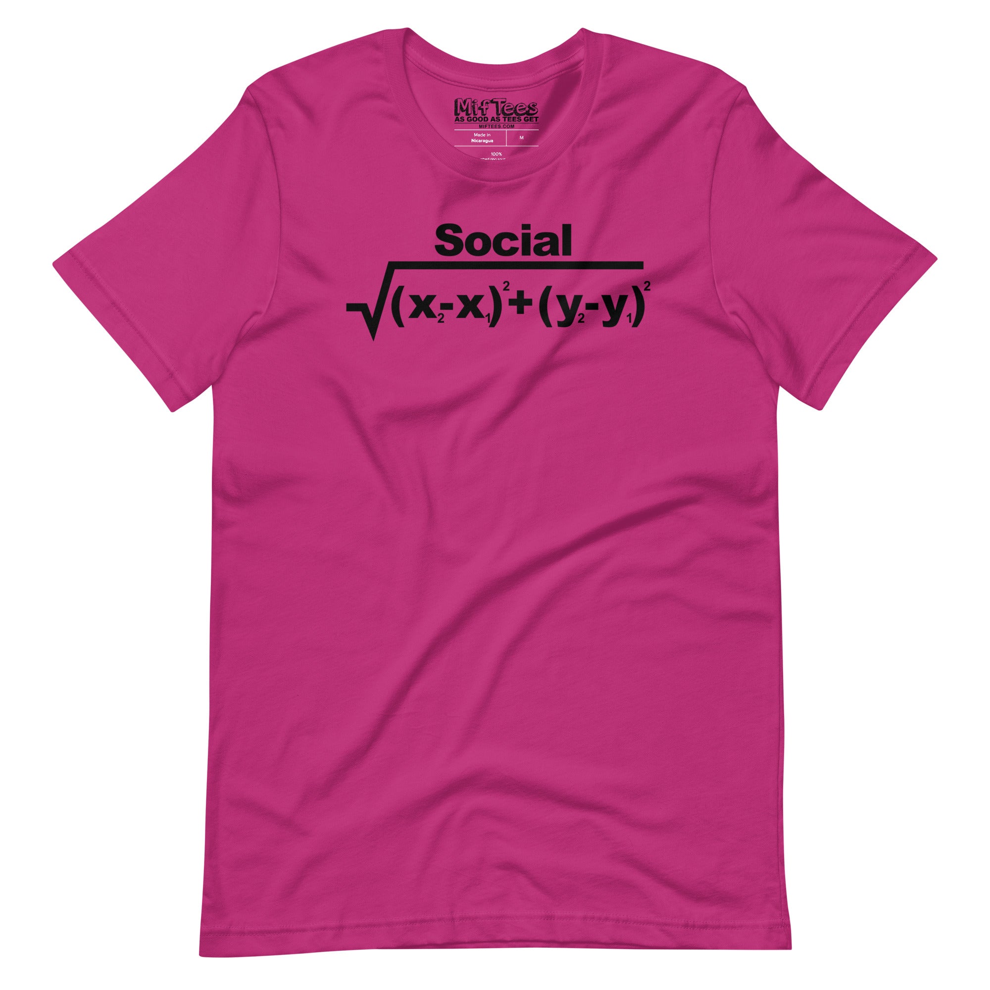 Social Distance funny Physics Social Distance T-Shirt