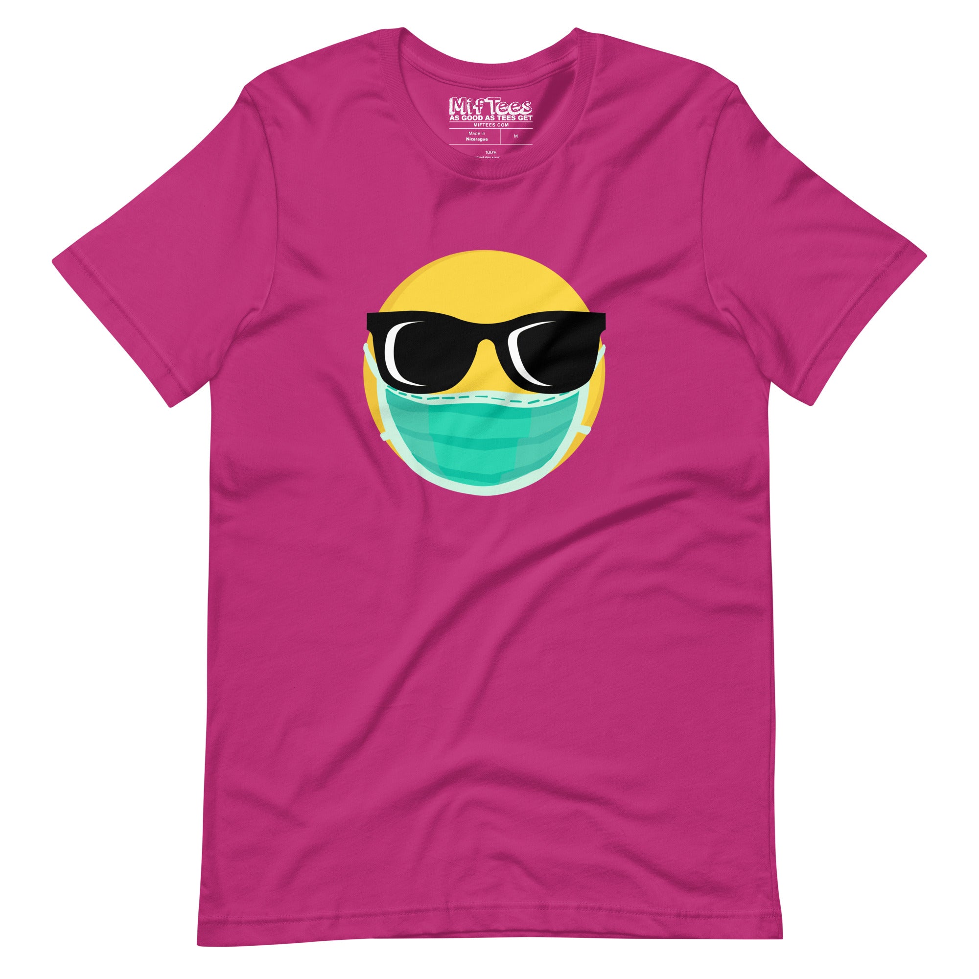 Quarantine facemask emoji  t-shirt