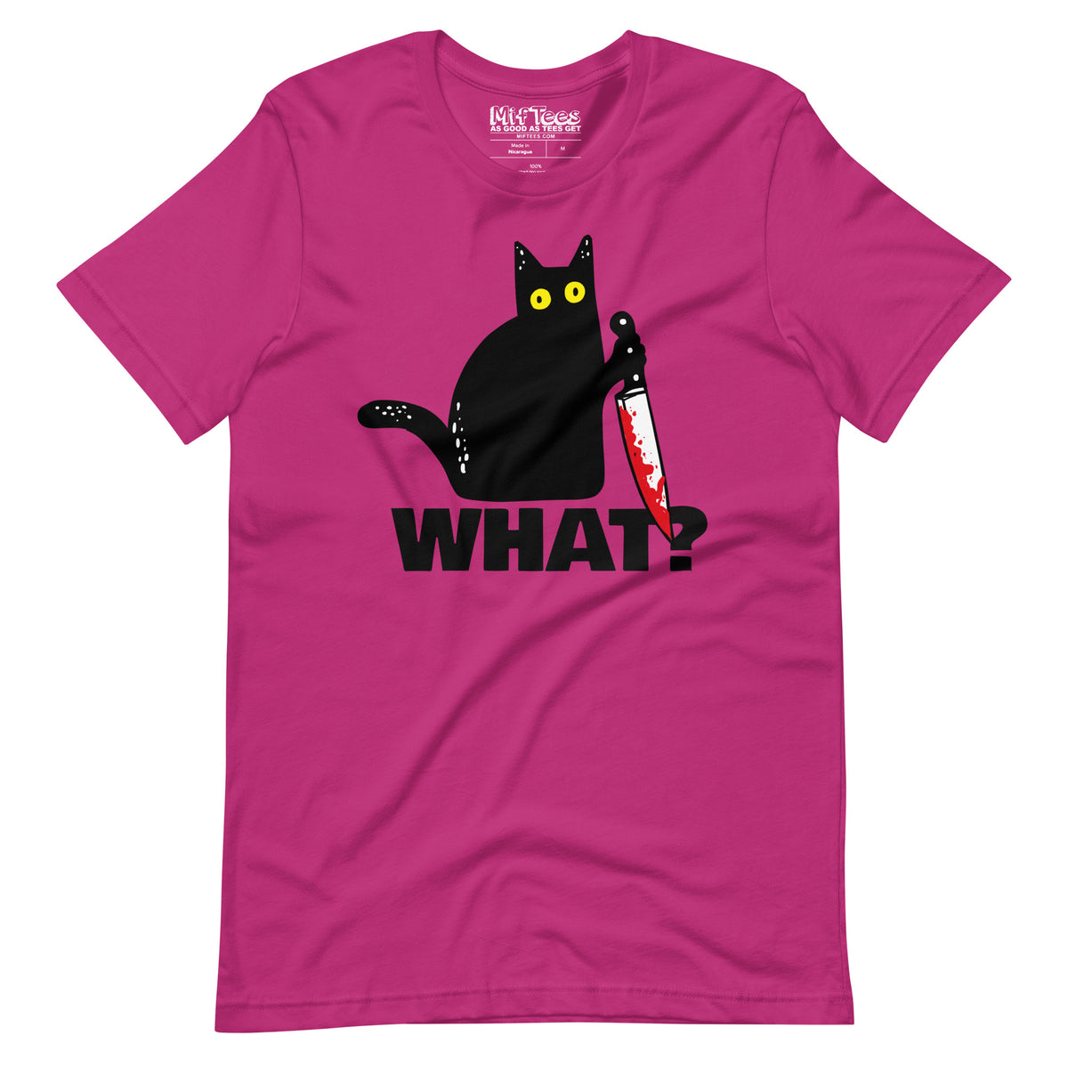 Murderous Black Cat t-shirt