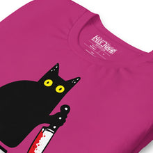 Load image into Gallery viewer, Murderous Black Cat t-shirt
