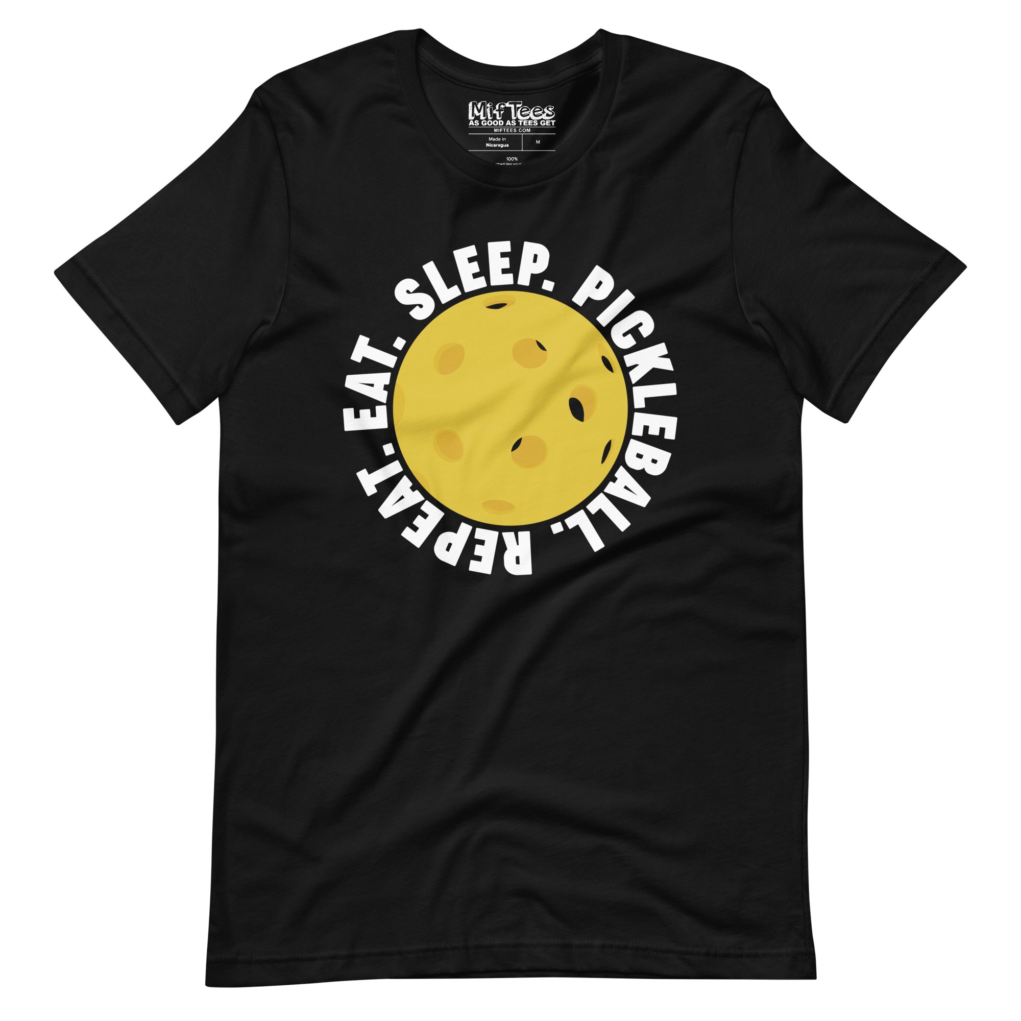 Eat Sleep Pickleball Repeat t-shirt